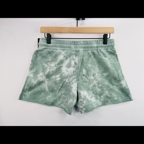 ARX LAB AR-33 SAGE CLOUD TIE DYE ATHLETIC FLEECE SHORTS - Picture 2 of 7